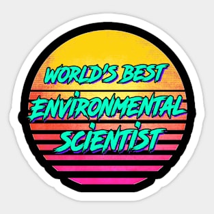 Funny Environmental Scientist Gift Sticker